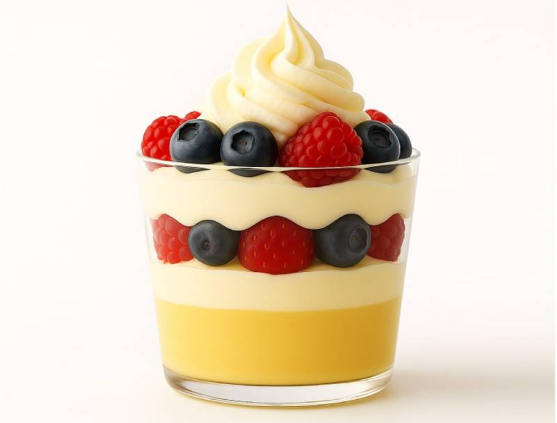 High-Protein Berry Cloud Parfait