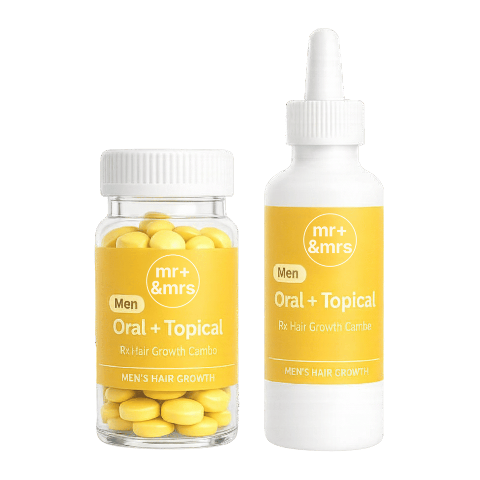 What is the Oral + Topical Hair Growth Combo?
